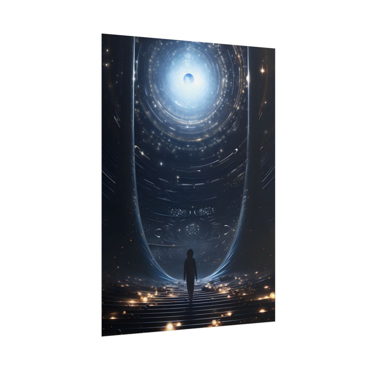 Space-Time Explorer's Cosmic Journey: A Universe of Art - Poster
