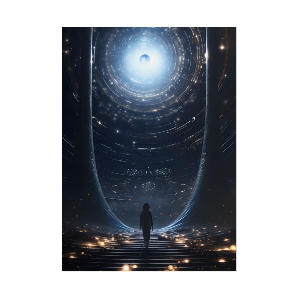 Space-Time Explorer's Cosmic Journey: A Universe of Art - Poster