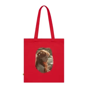 Woman with Red Hair Tote Bag