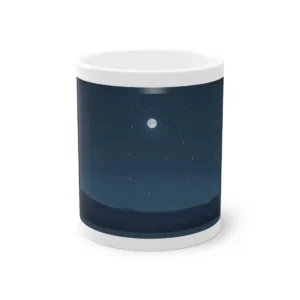 Night Sky with Moon Mug