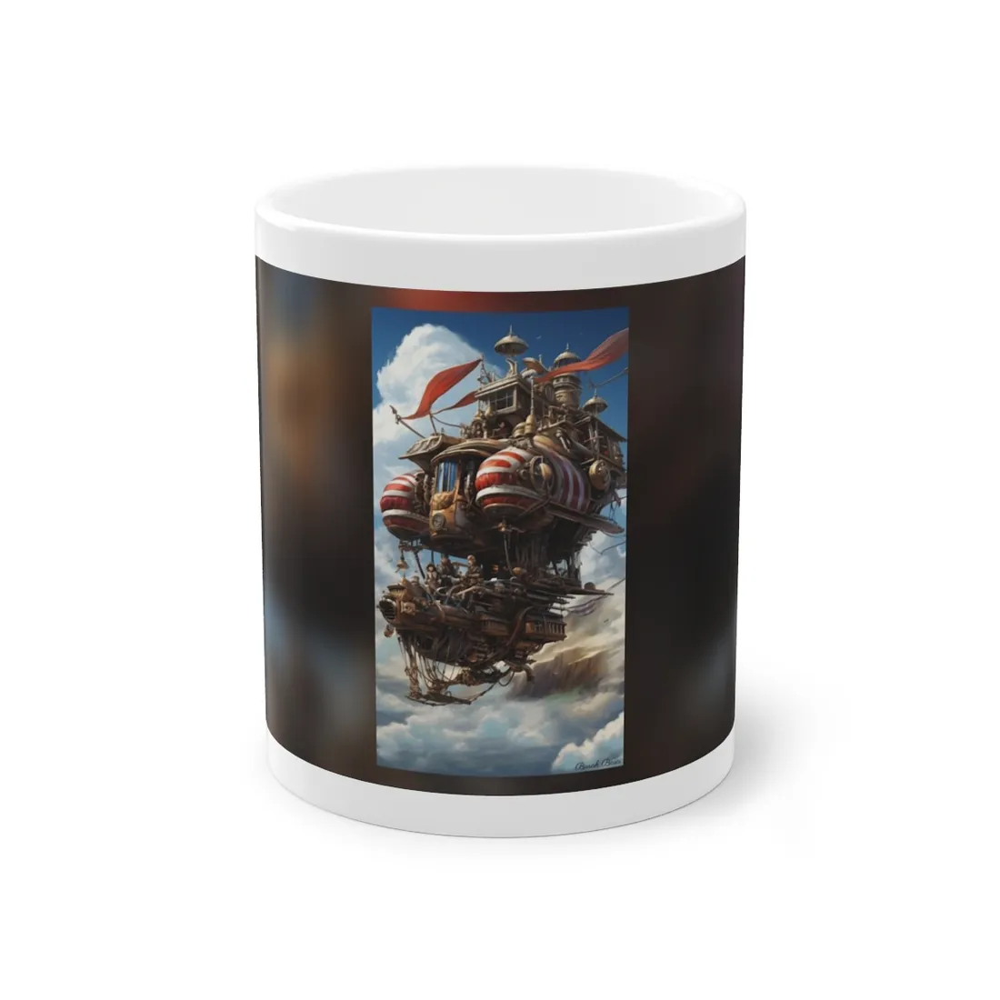Steampunk Air Race Thrills: Early 20th Century Flight - Mug