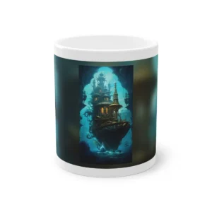 Glowing Undersea Citadel Mug