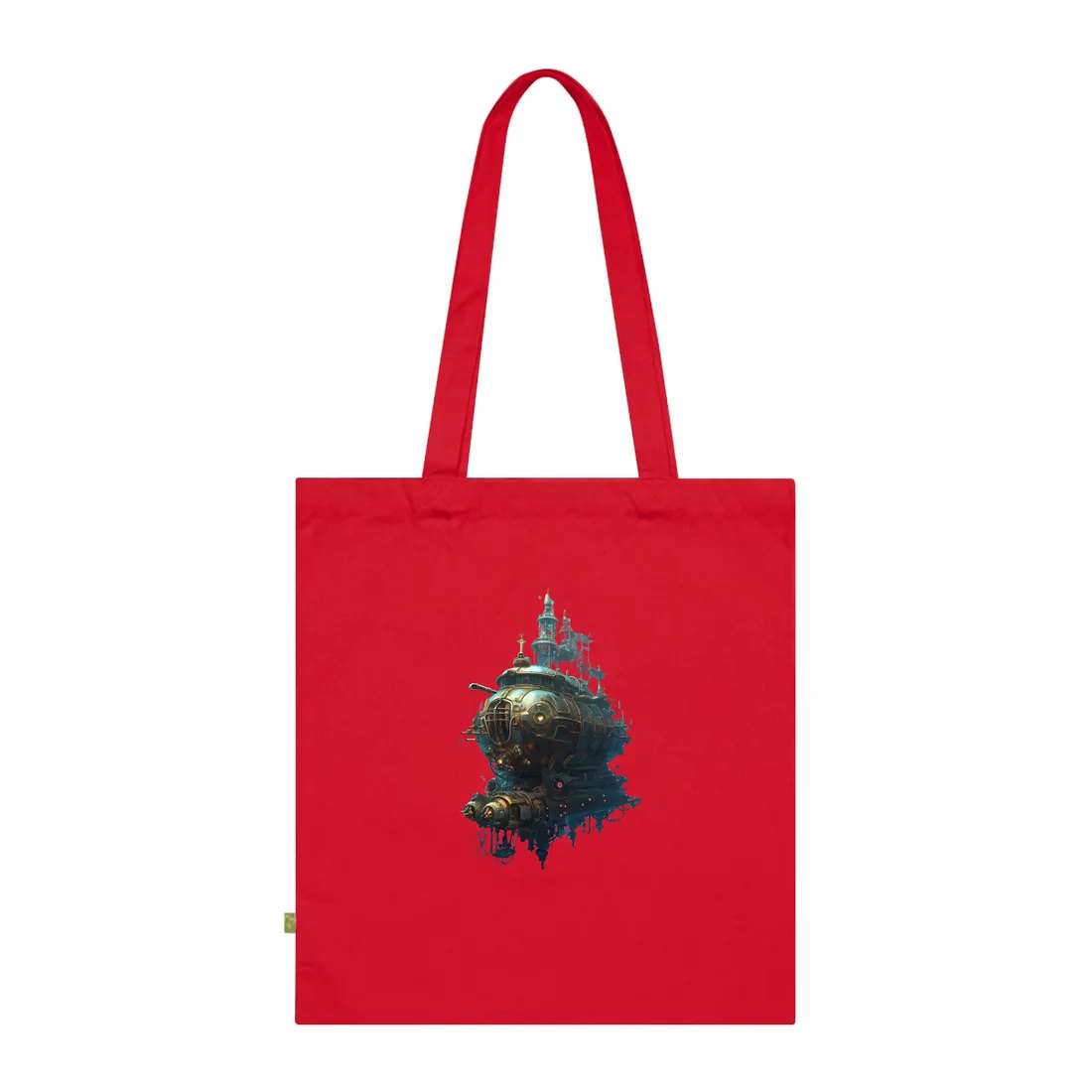 Steampunk Oceanic Adventure: Embarking on a Thrilling Voyage Tote Bag - Tote Bag (Classic Red)