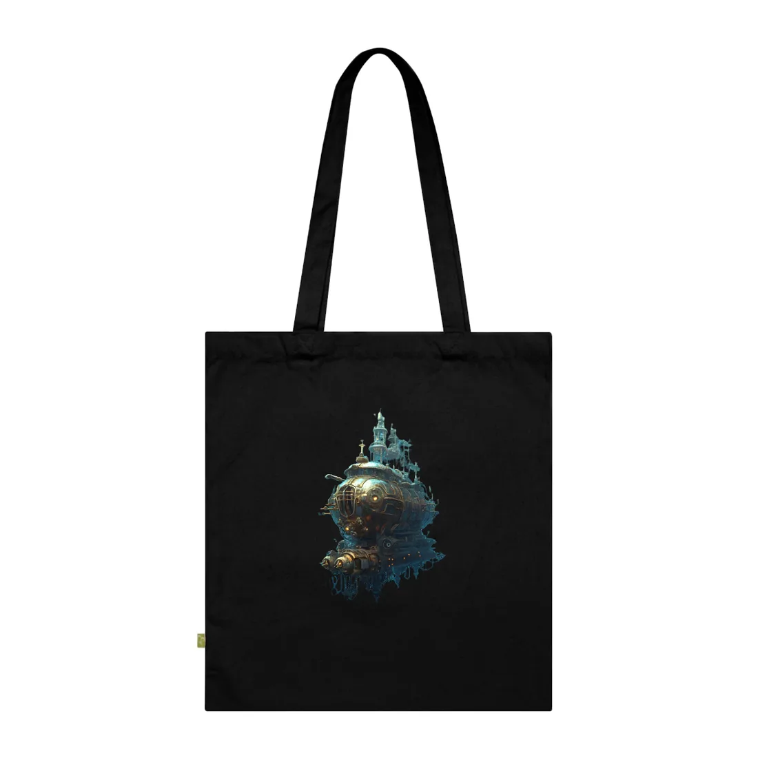 Steampunk Oceanic Adventure: Embarking on a Thrilling Voyage Tote Bag - Tote Bag (Black)