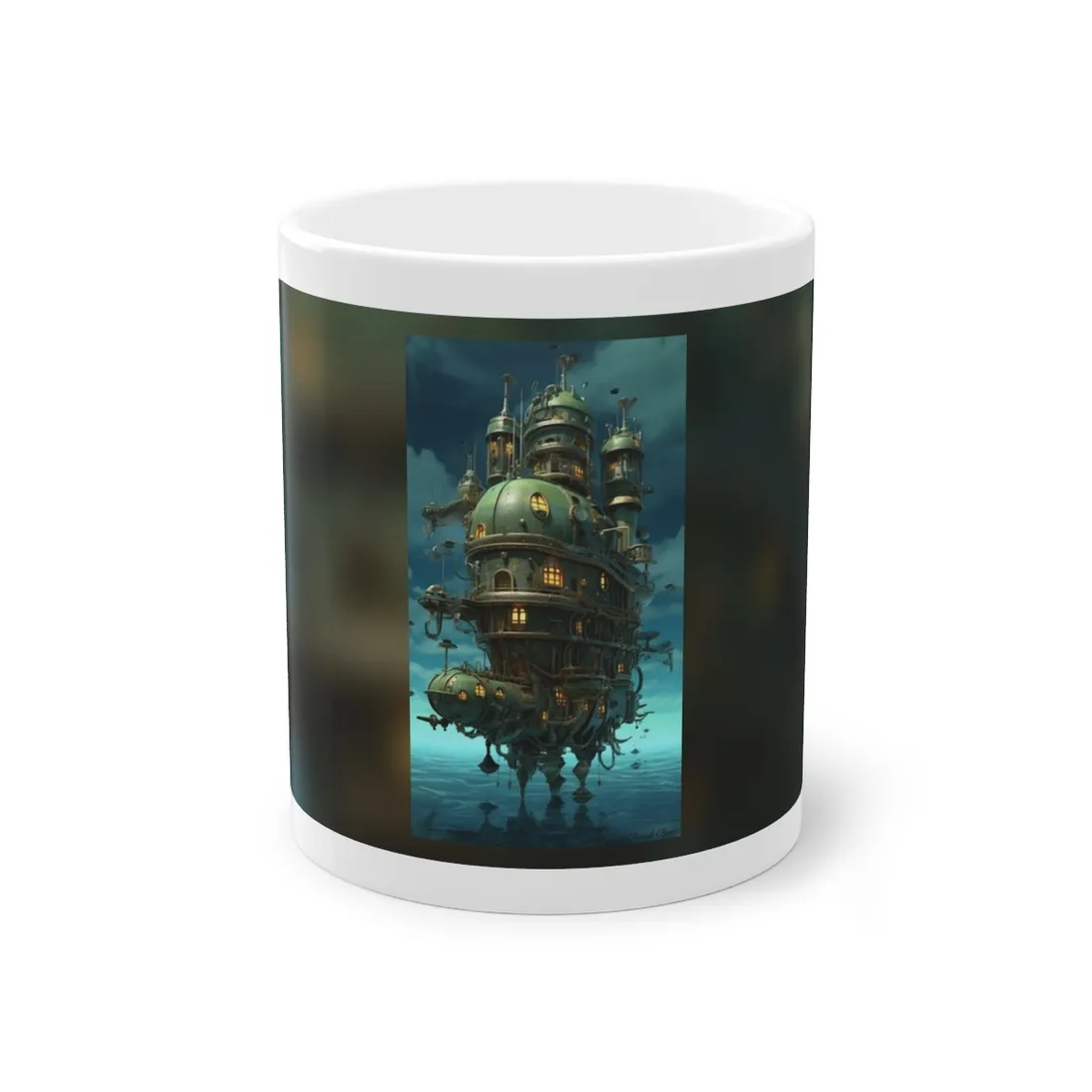 Steampunk Oceanic Odyssey: Setting Sail into Uncharted Horizons - Mug