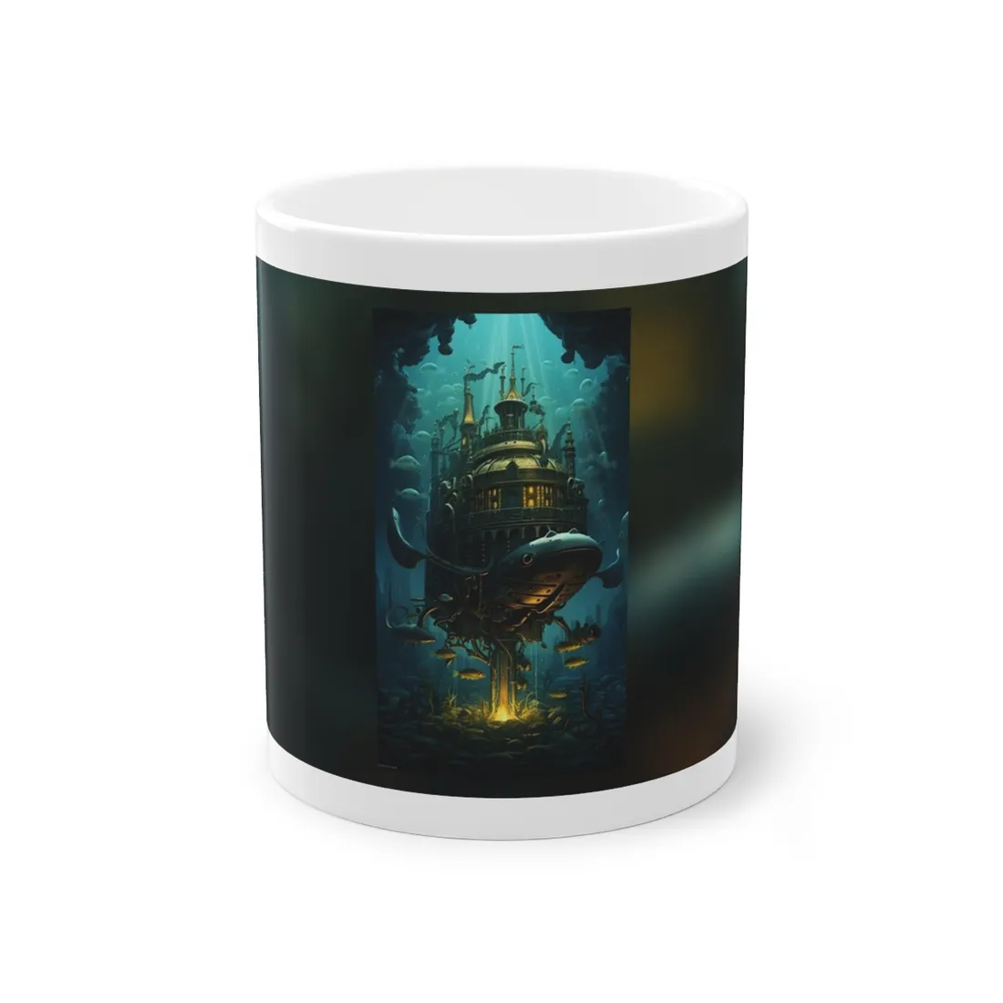 Steampunk Undersea Adventure: A Submersible World - Mug