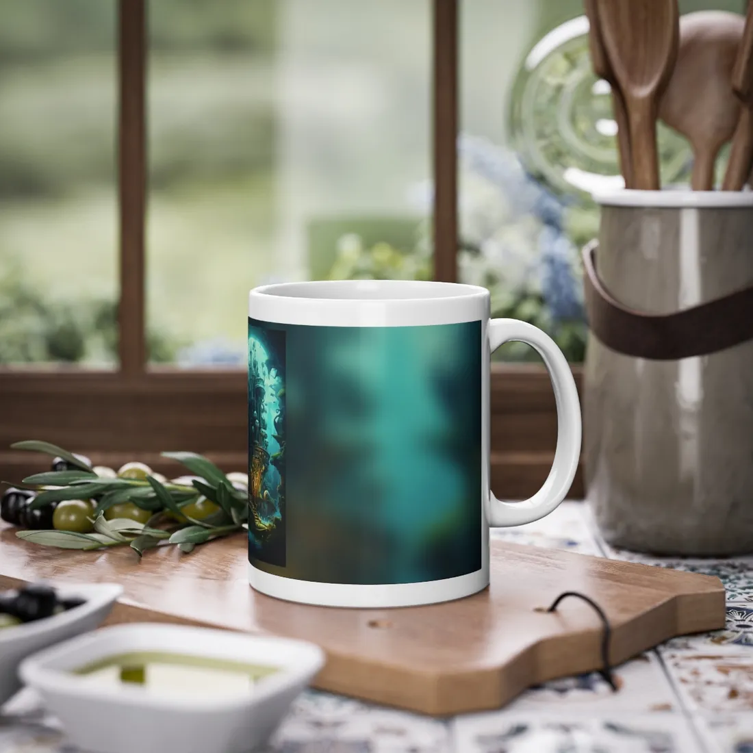Steampunk Undersea Odyssey: Captain Nemo's Mechanical Voyage - Mug