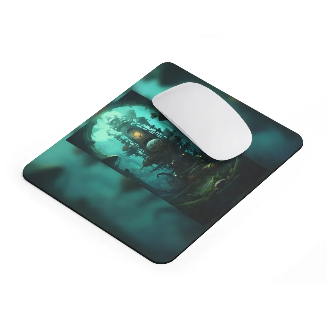 Steampunk Undersea Odyssey: Captain Nemo's Voyage - Mouse Pad
