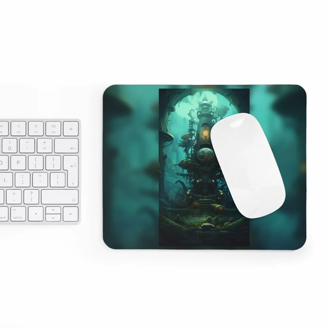 Steampunk Undersea Odyssey: Captain Nemo's Voyage - Mouse Pad
