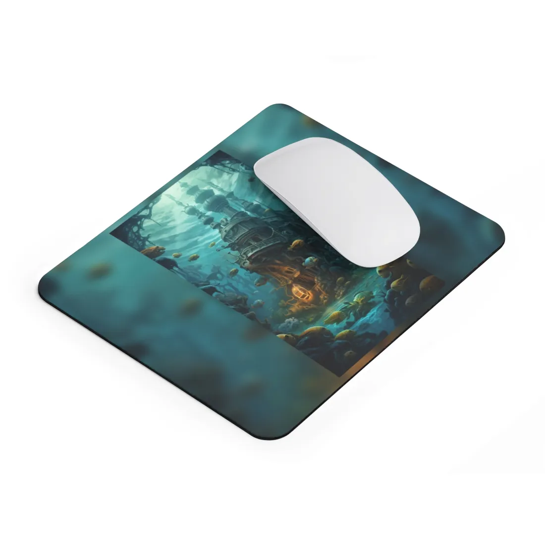 Steampunk Underwater Adventure: Captain Nemos Quest - Mouse Pad