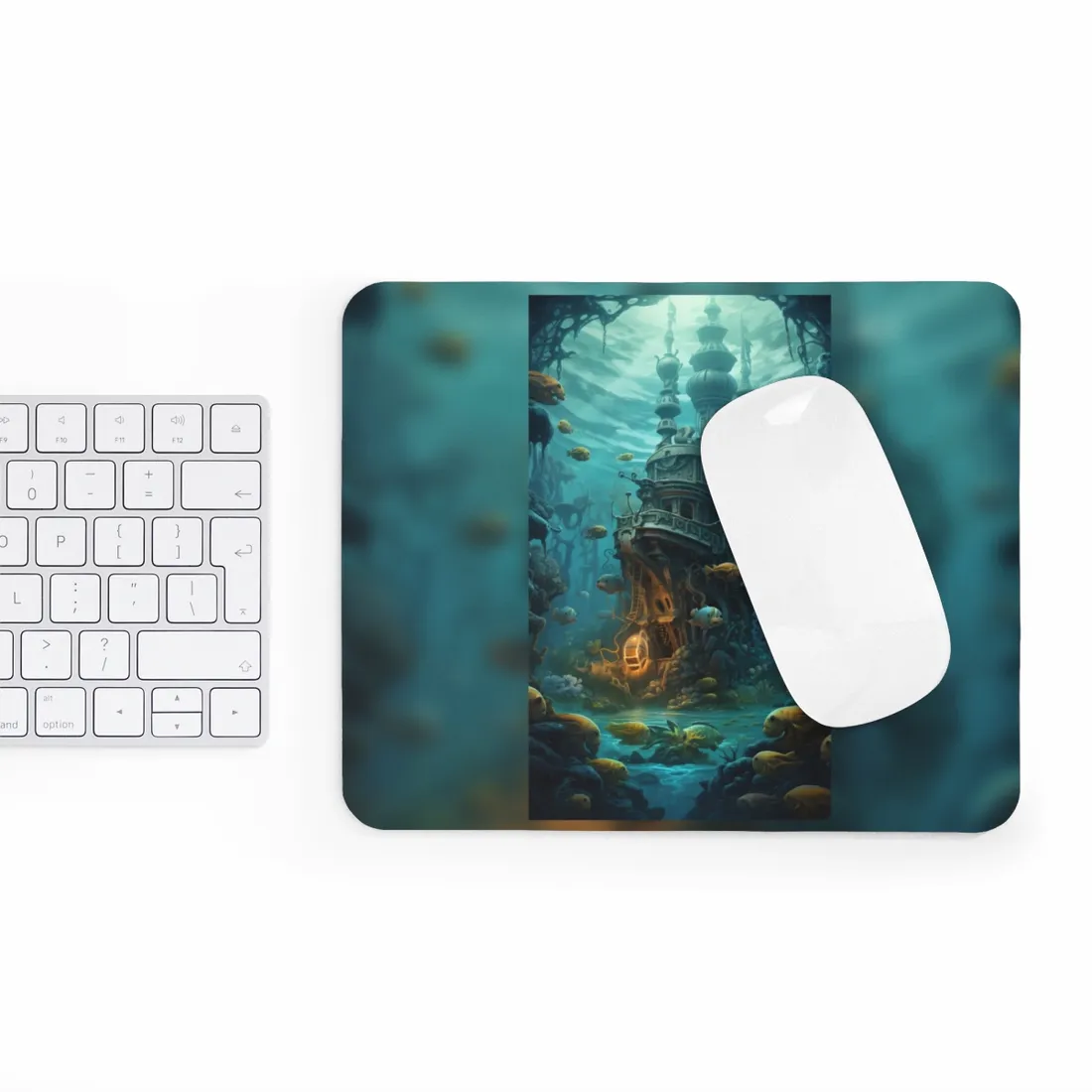 Steampunk Underwater Adventure: Captain Nemos Quest - Mouse Pad