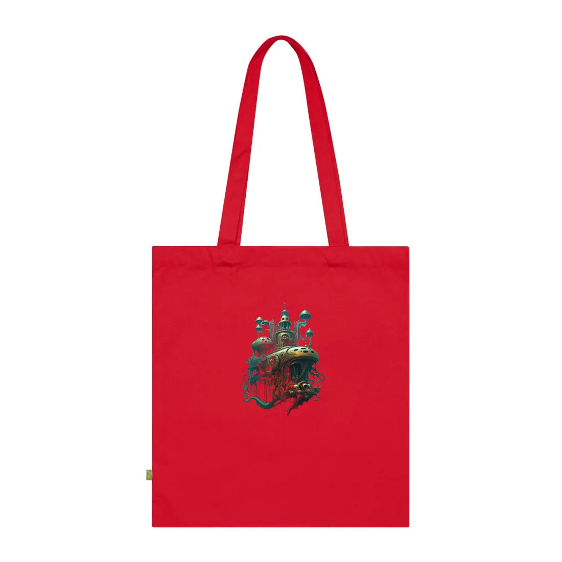 Steampunk Underwater Adventure: Dive into Discovery - Tote Bag (Classic Red)