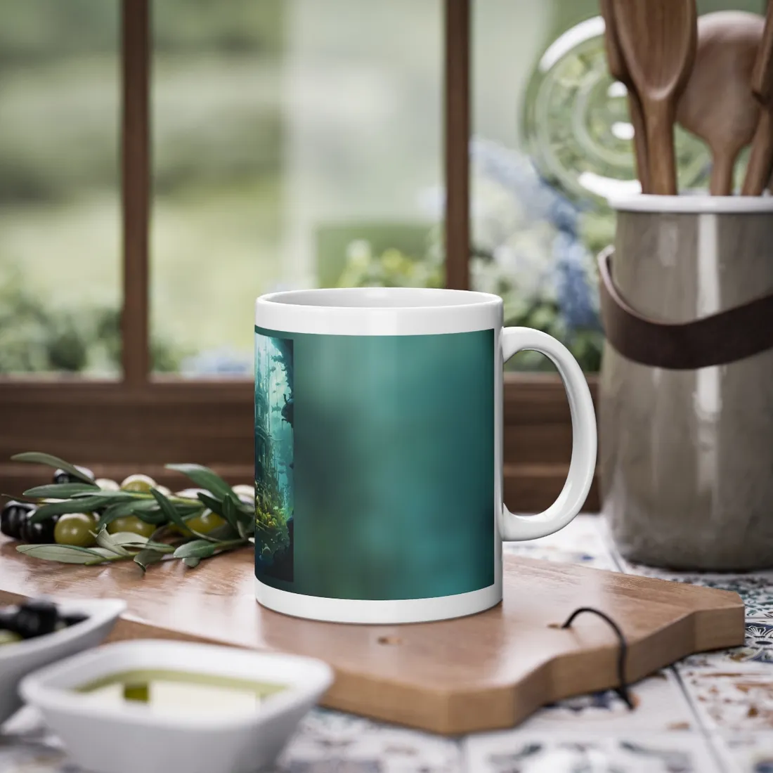 Steampunk Underwater Odyssey: A Submersible Adventure - Mug