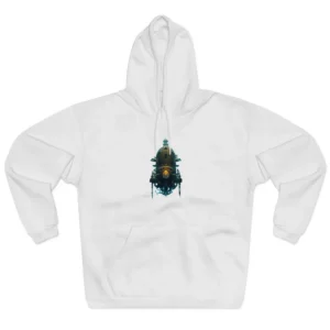 Steampunk Submarine in Underwater Cave Hoodie