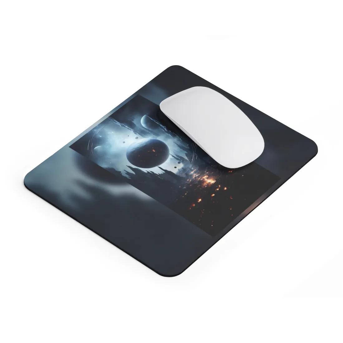 Stellar Encounter: Black Hole Cosmic Mystery - Mouse Pad