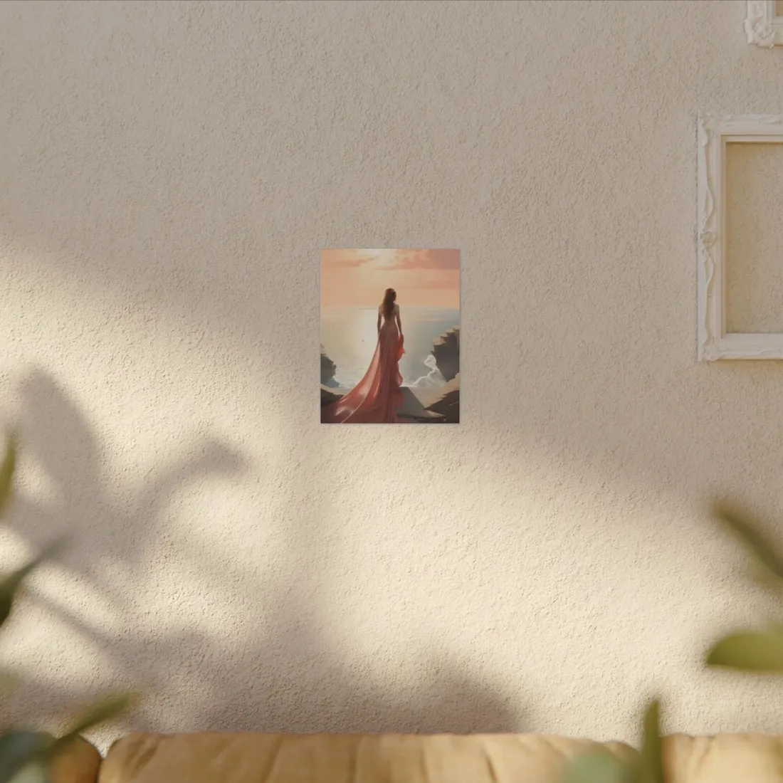 Studio Reflections: Moody Indoor Landscape - Canvas