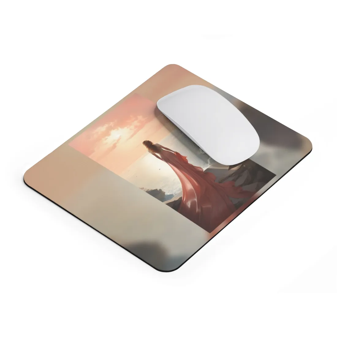 Studio Reflections: Moody Indoor Landscape - Mouse Pad