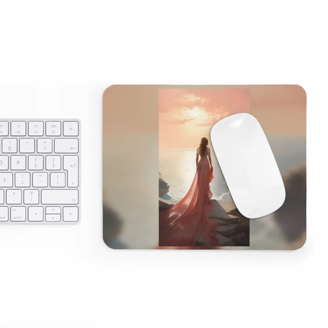 Studio Reflections: Moody Indoor Landscape - Mouse Pad