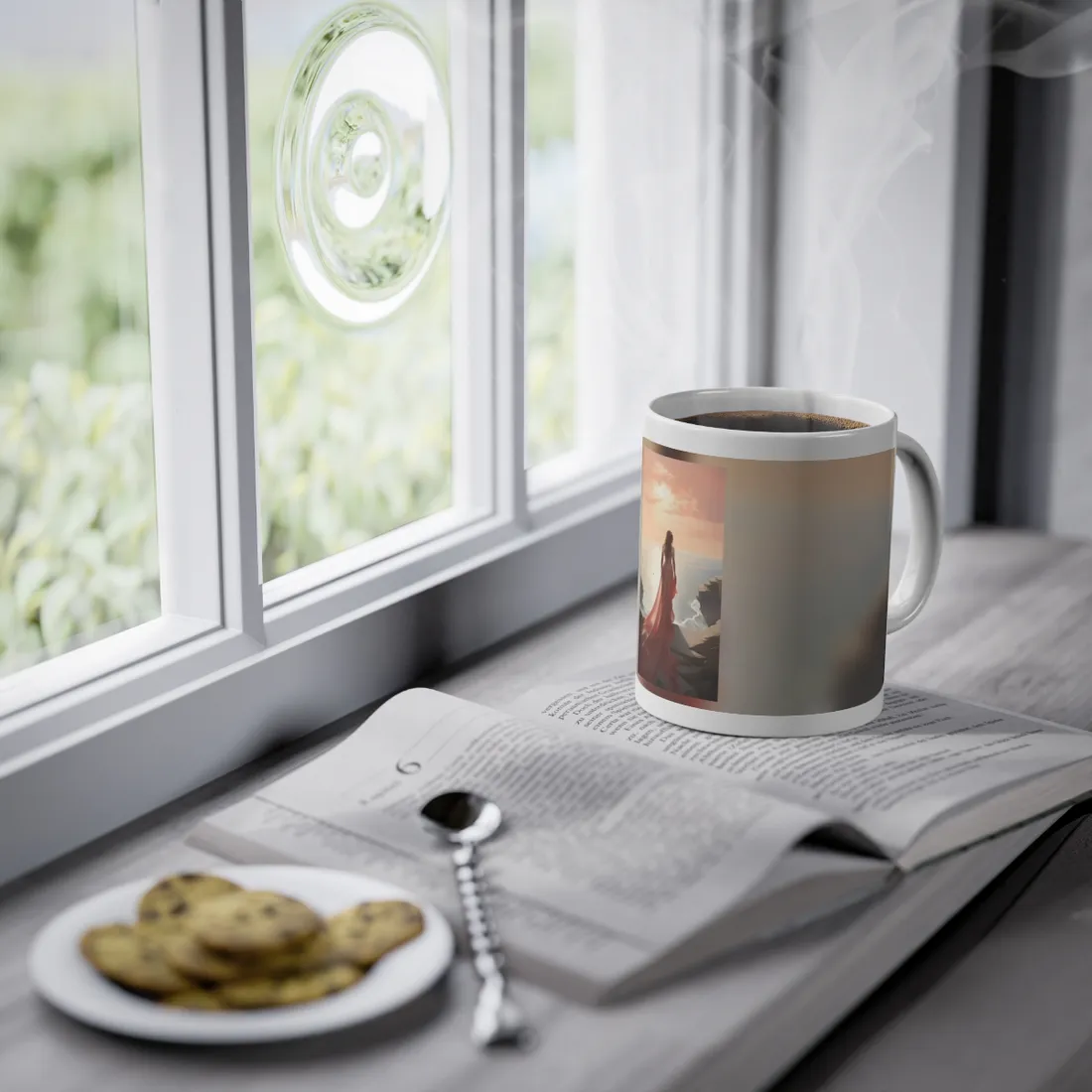Studio Reflections: Moody Indoor Landscape - Mug