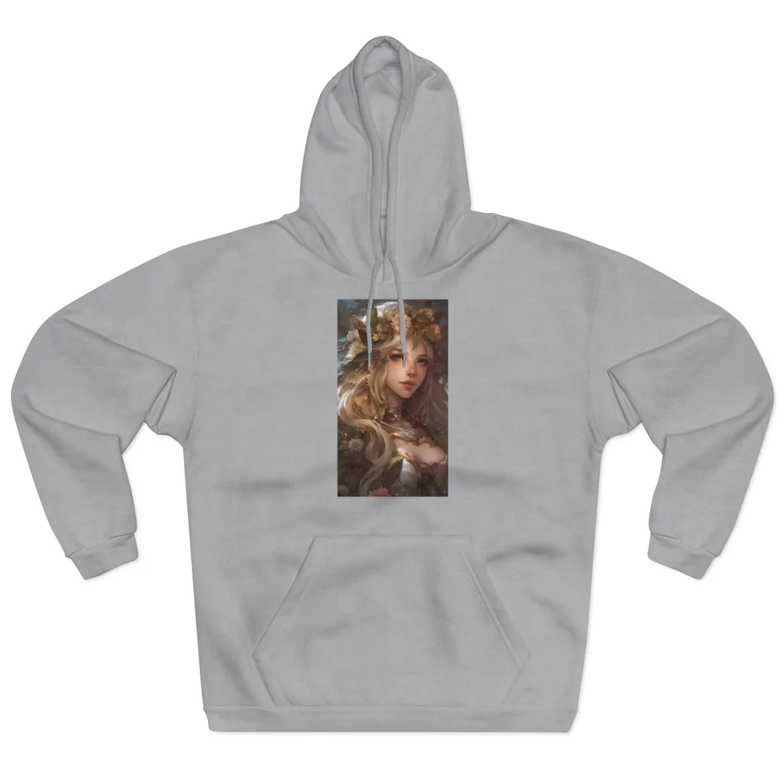 Stunning Blonde Portrait: Natural Outdoor Beauty - Hoodie