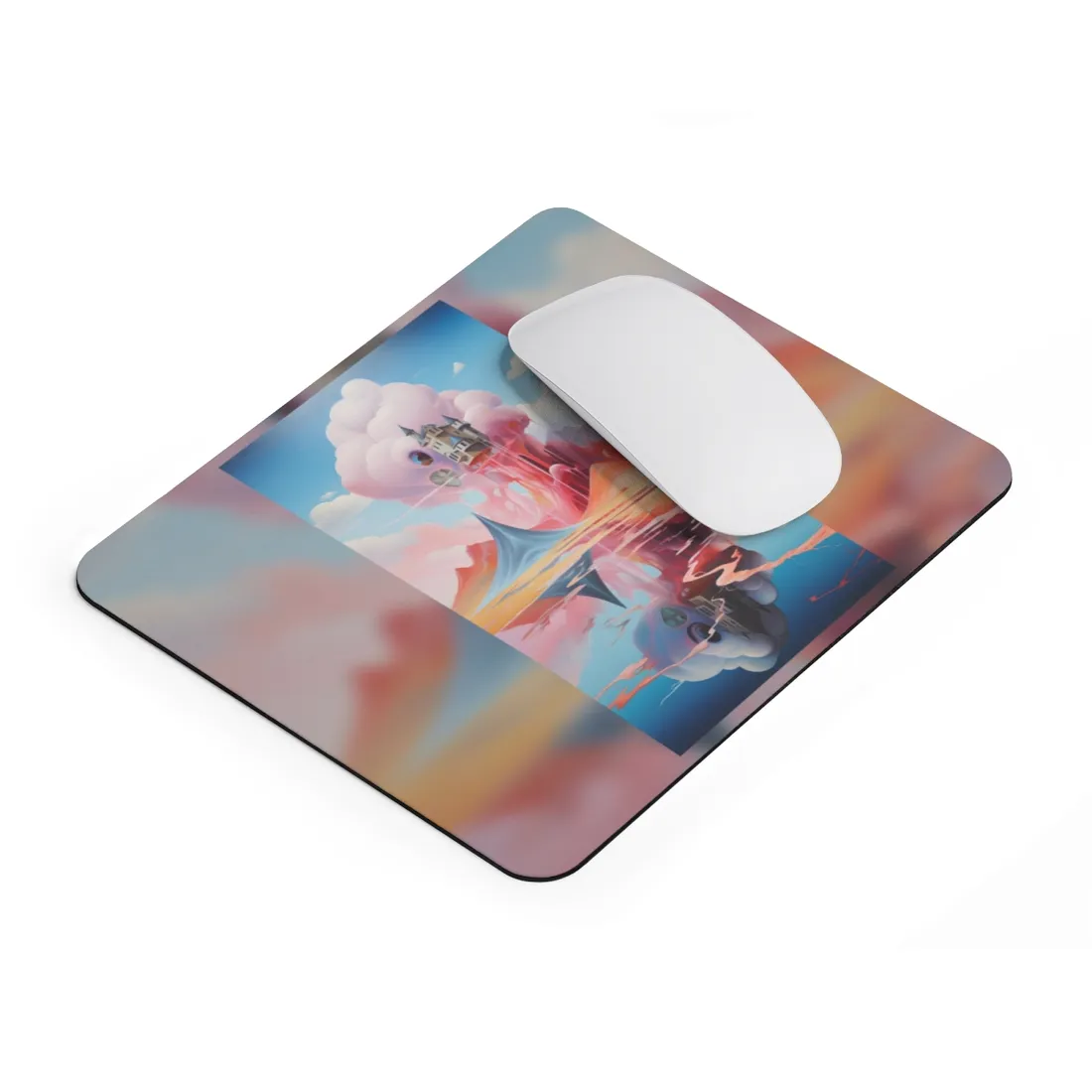 Surreal Dreamscape: Fantastical Landscape Art - Mouse Pad