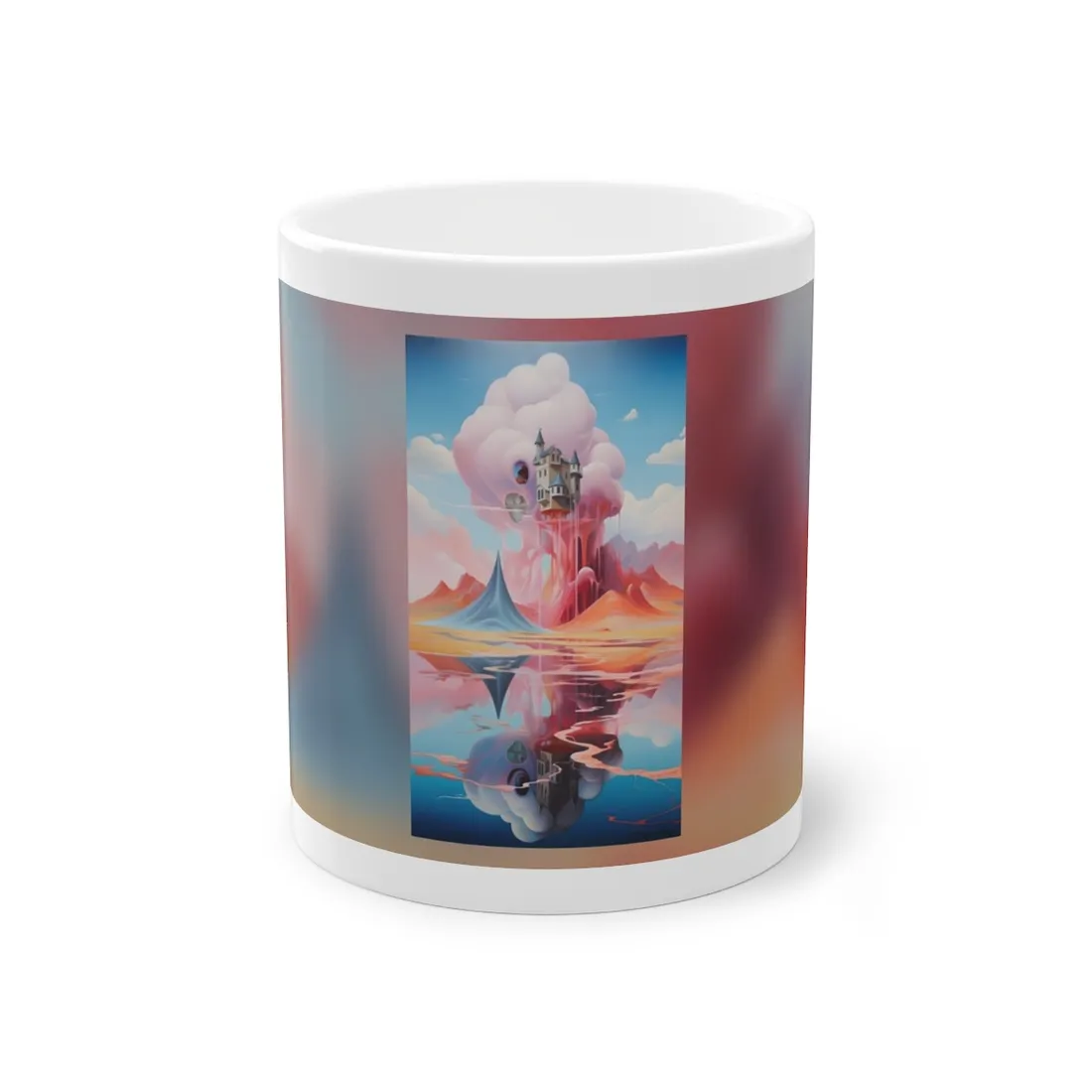 Surreal Dreamscape: Fantastical Landscape Art - Mug
