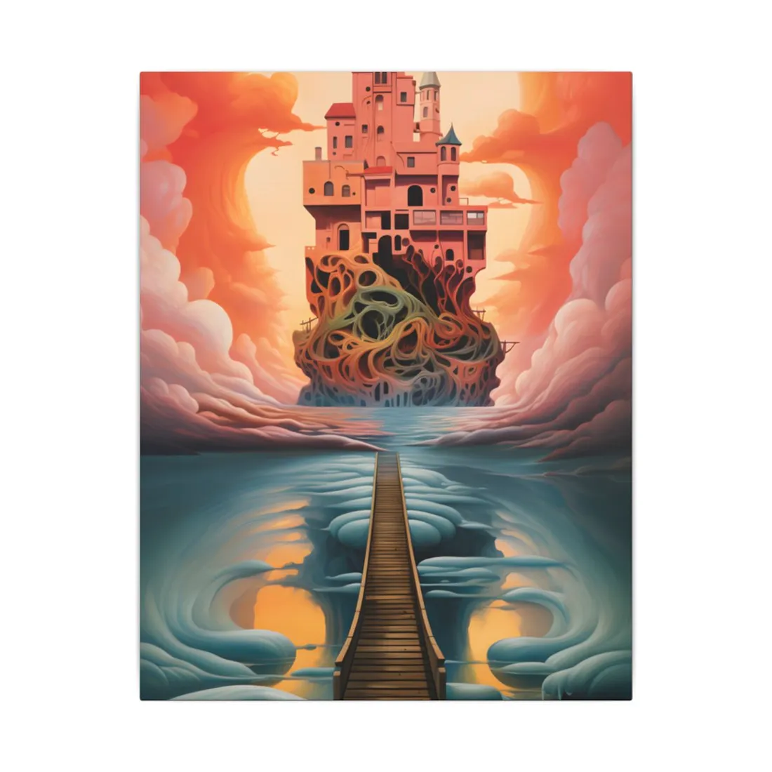 Surreal Dreamscape: Psychedelic - Canvas