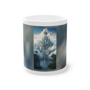 Floating Mountain Temple City Mug