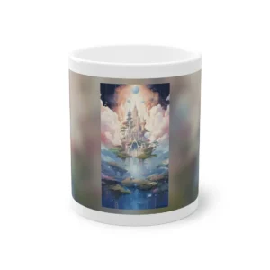Floating Castle in the Clouds Mug