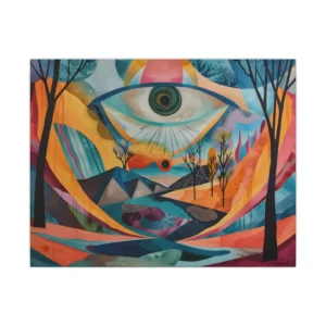 Watchful Eye Landscape Canvas Print