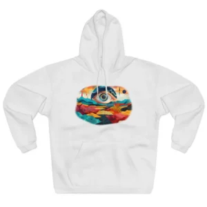 Eye over Colorful Landscape Hoodie