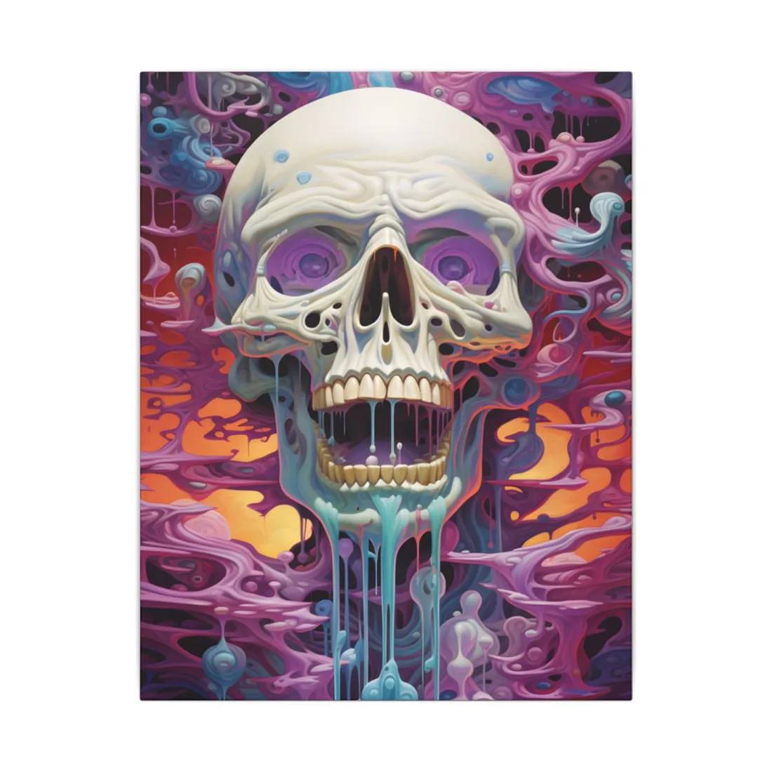 Surreal Landscape: Tears in Reality with 6 Portals and Rifts - Canvas