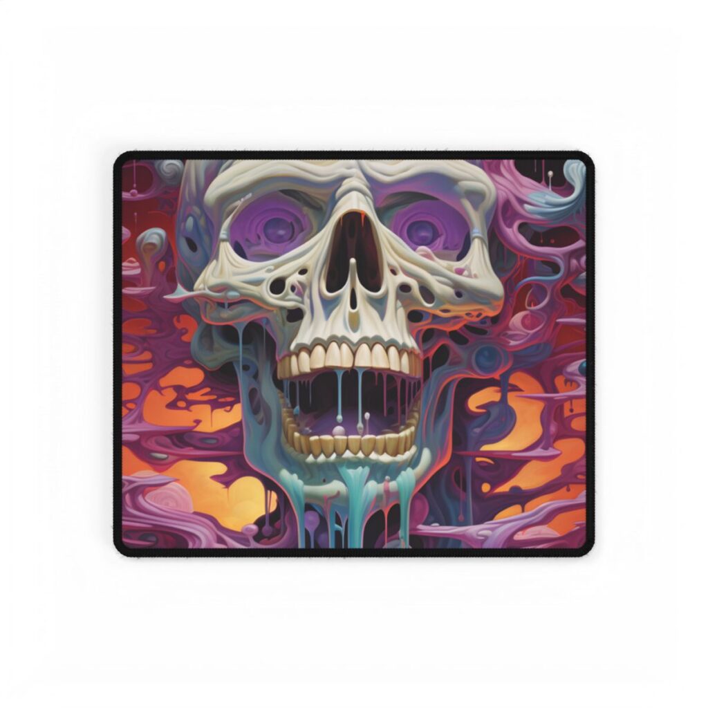 Surreal Landscape: Tears in Reality with 6 Portals and Rifts - Desk Mat