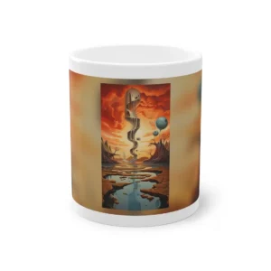 Surreal Desert Landscape Mug