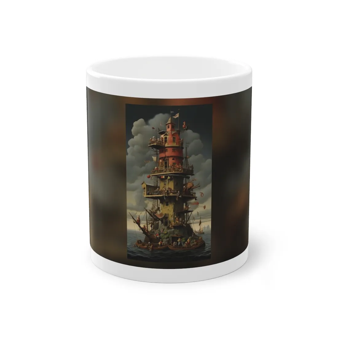 Swashbuckling Time Travelers: A Crew of Pirate Adventurers - Mug