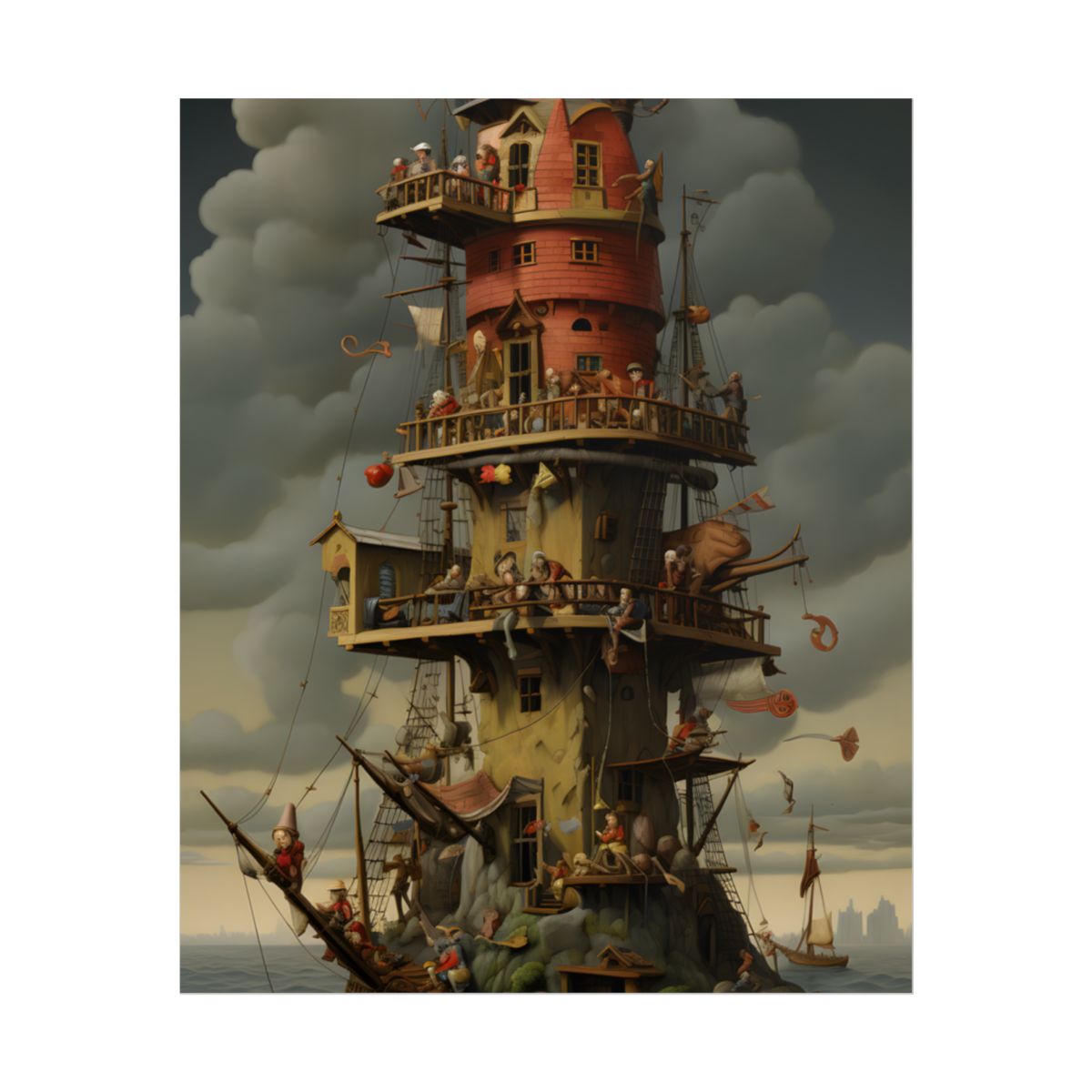 Swashbuckling Time Travelers: A Crew of Pirate Adventurers - Poster