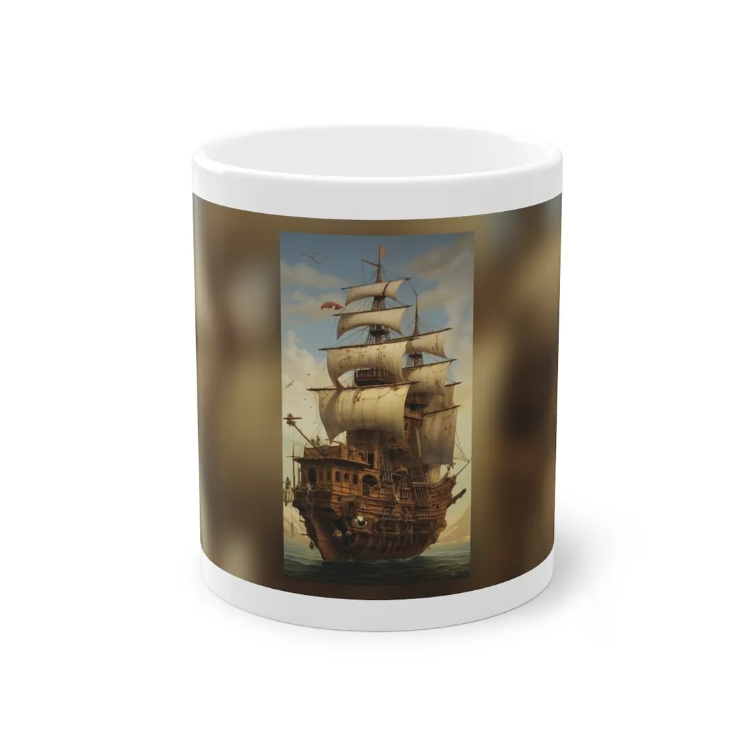 Swashbuckling Time Travelers: A Pirate's Adventure - Mug