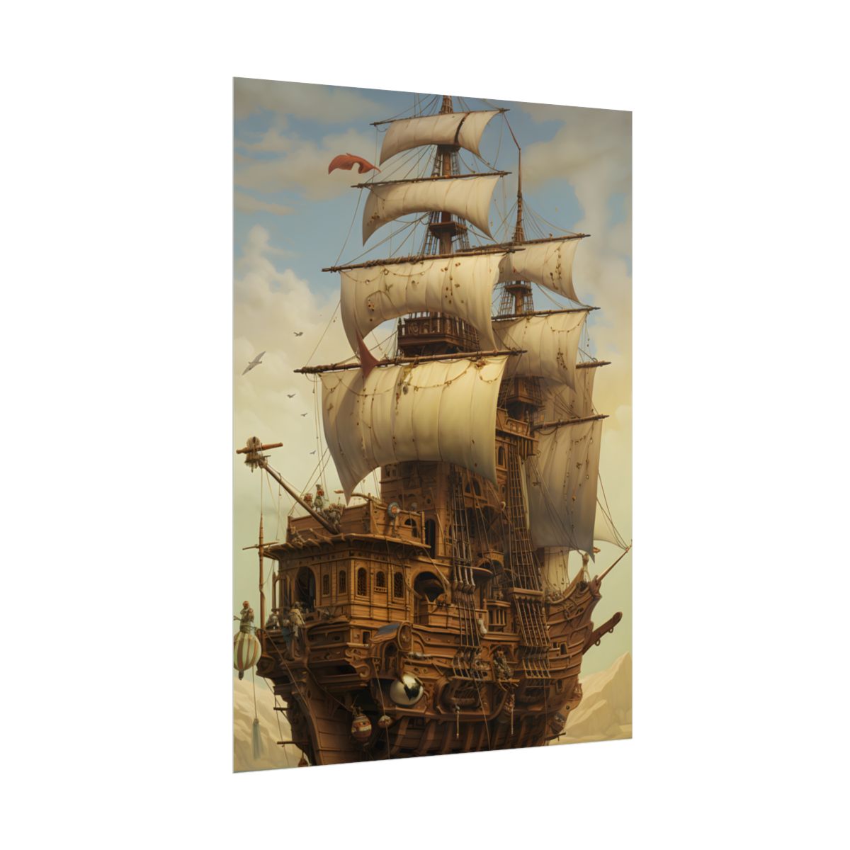 Swashbuckling Time Travelers: A Pirate's Adventure - Poster
