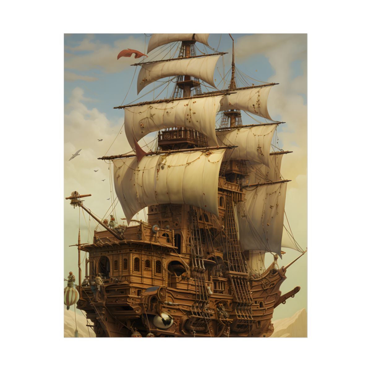 Swashbuckling Time Travelers: A Pirate's Adventure - Poster