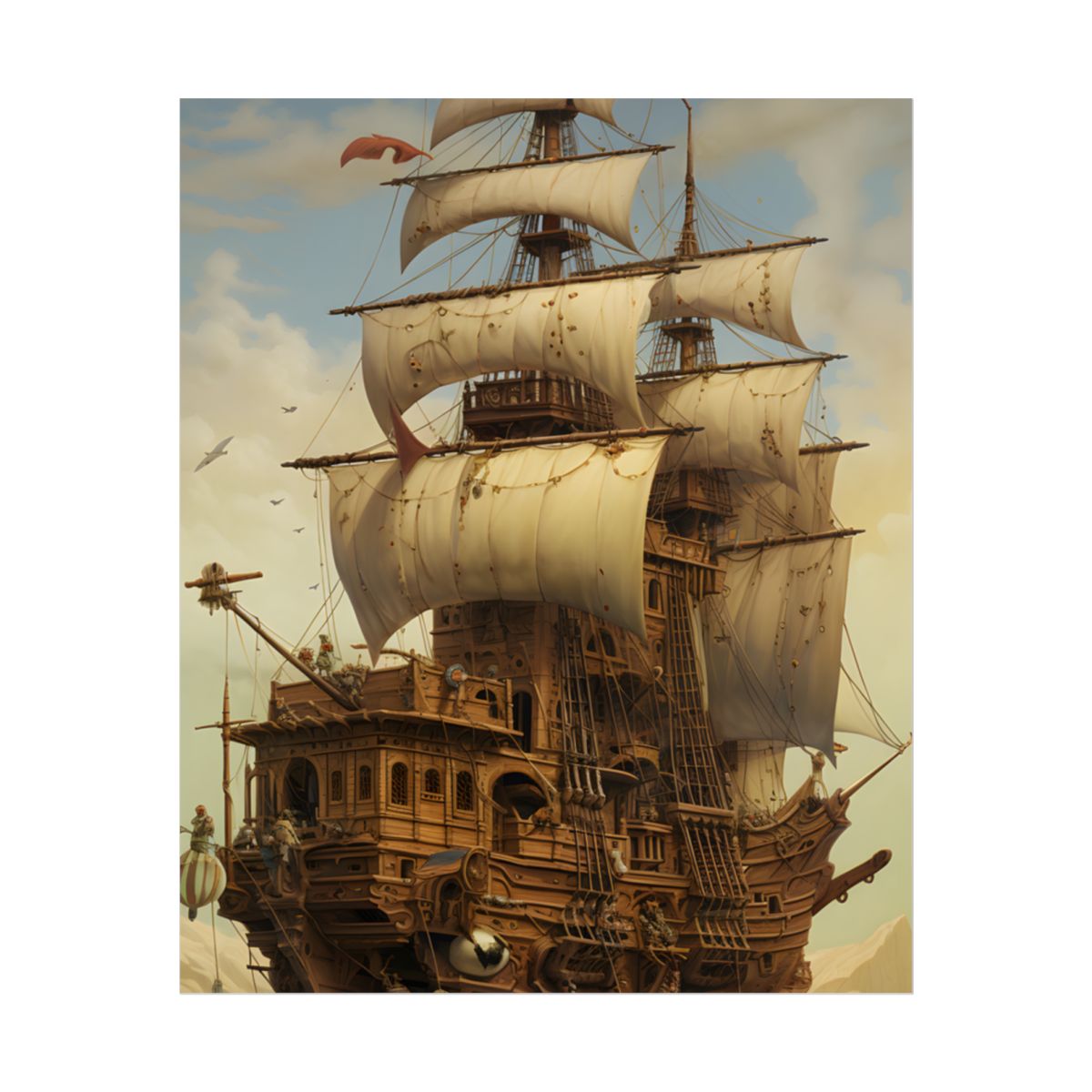 Swashbuckling Time Travelers: A Pirate's Adventure - Poster