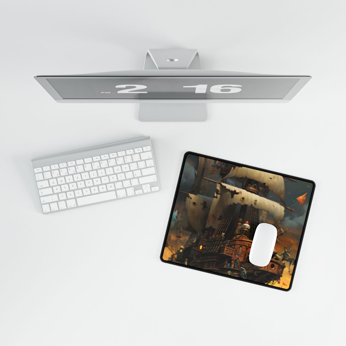 Swashbuckling Time Travelers: Maritime Adventure - Desk Mat