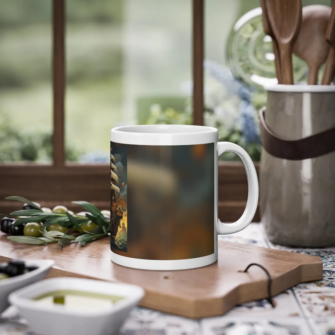 Swashbuckling Time Travelers: Maritime Adventure - Mug