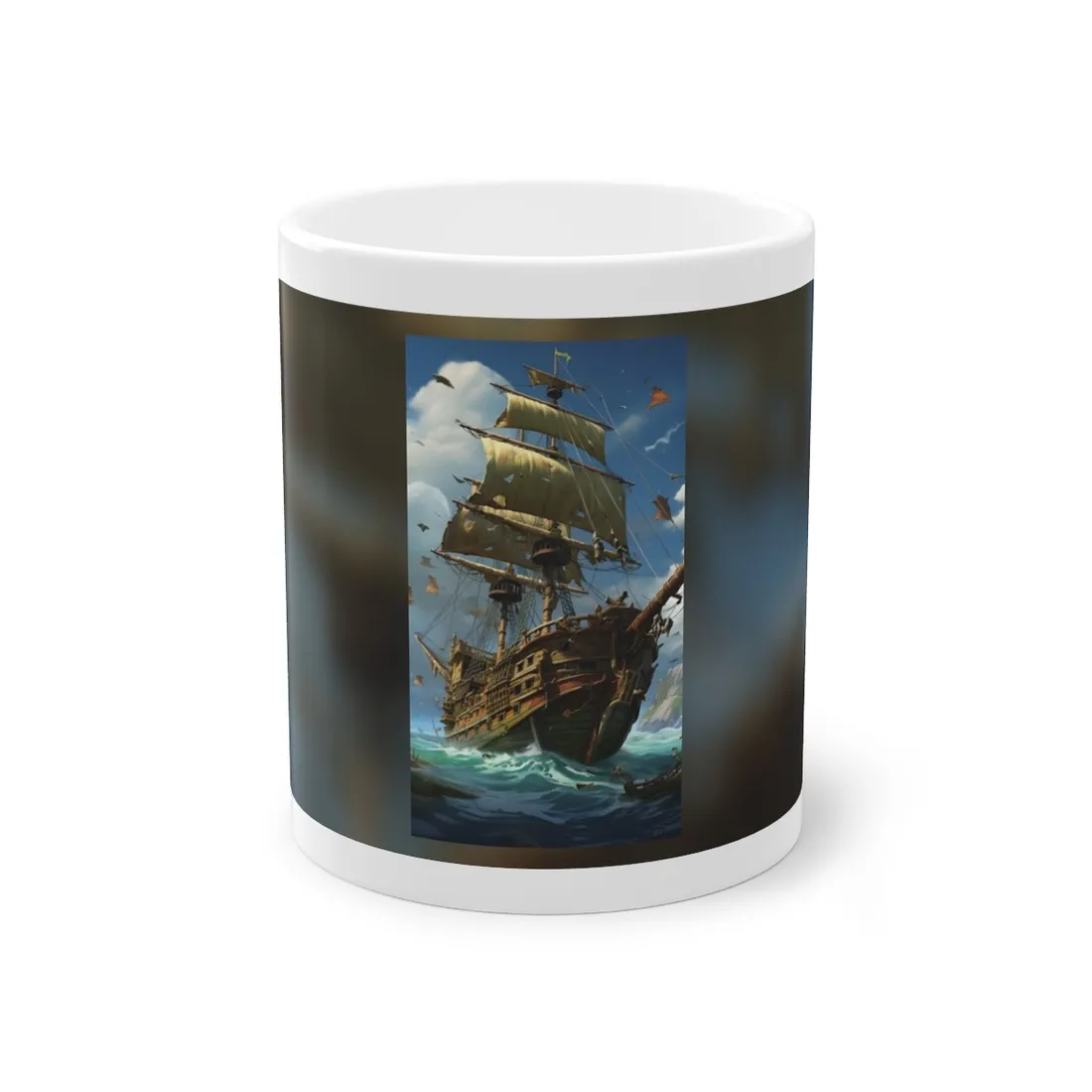 Swashbuckling Time-Traveling Pirate Crew: Colorful - Mug