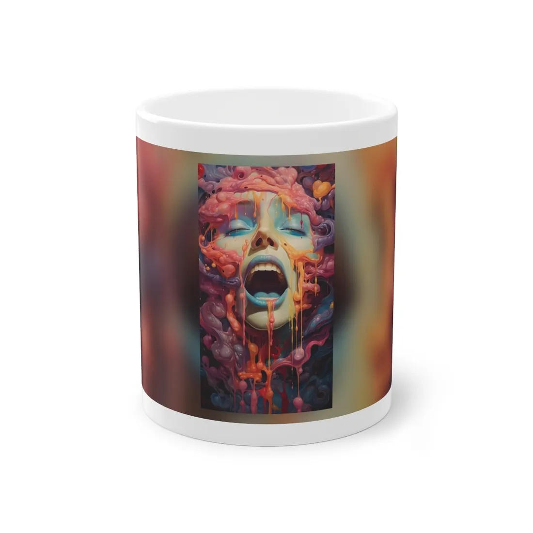 Tearing Reality: Digital Art and Portal Exploration - Mug