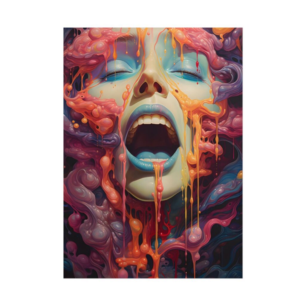 Tearing Reality: Digital Art and Portal Exploration - Poster