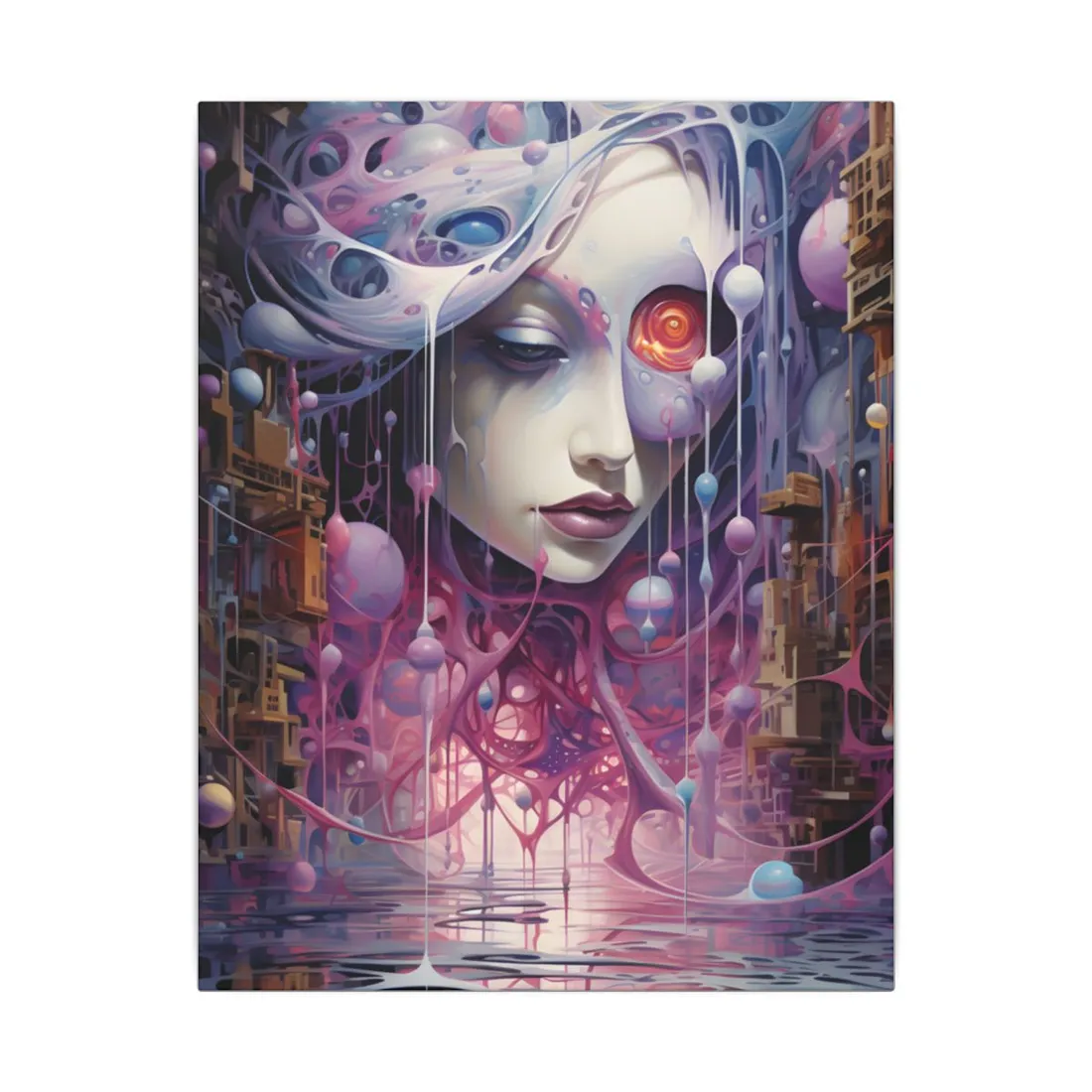 Tears in Reality: Frayed Fabric - Canvas