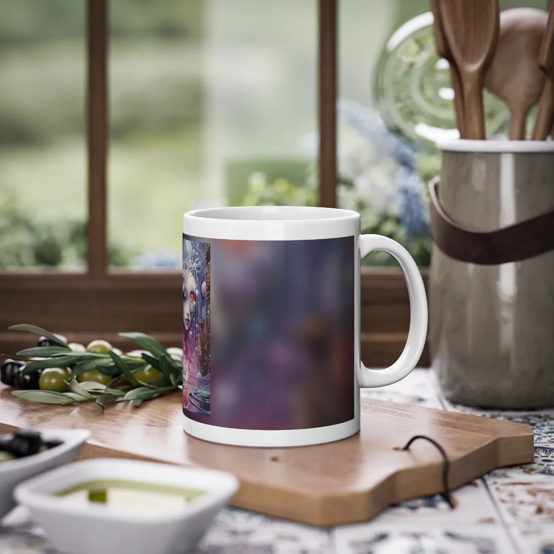 Tears in Reality: Frayed Fabric - Mug