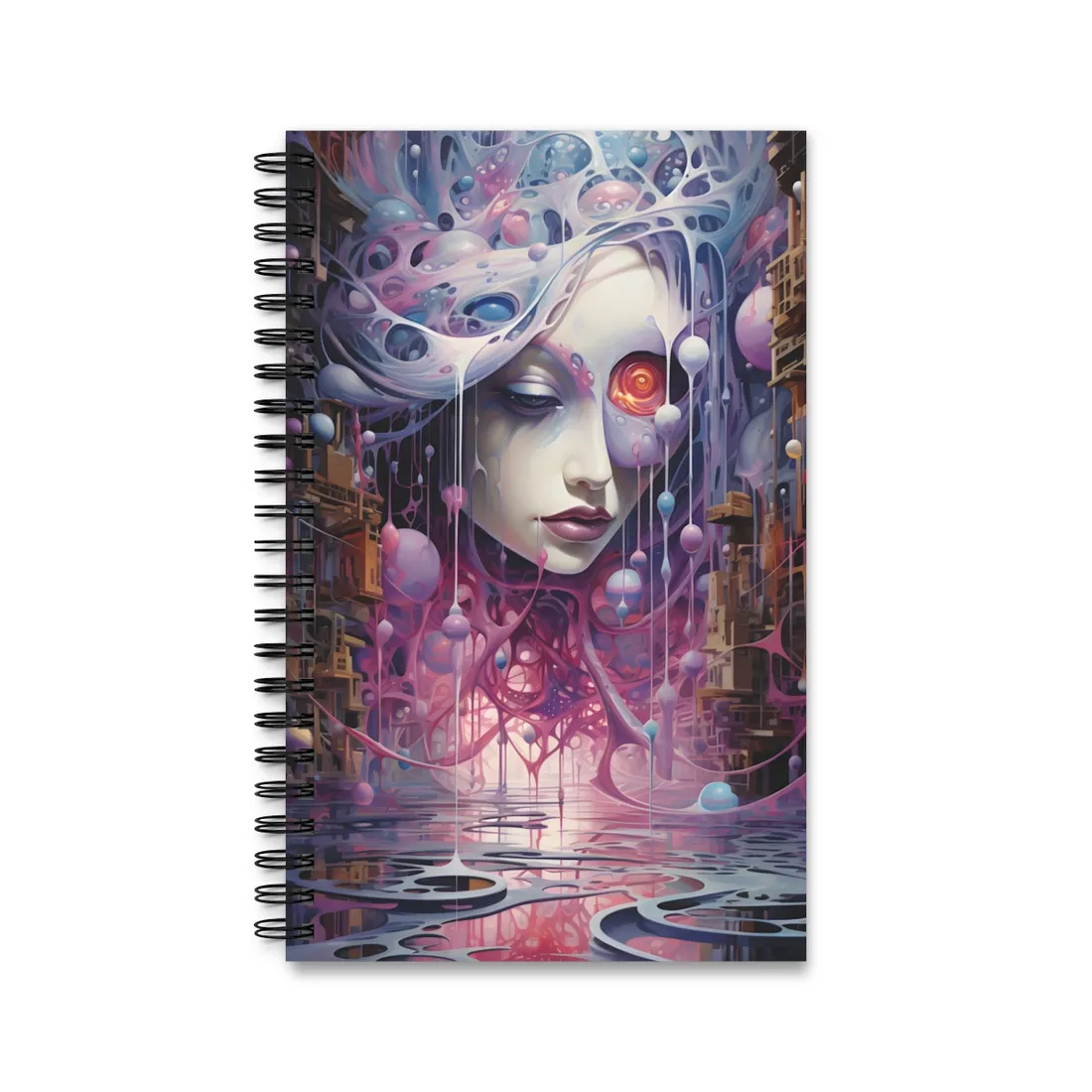 Tears in Reality: Frayed Fabric - Spiral Notebook