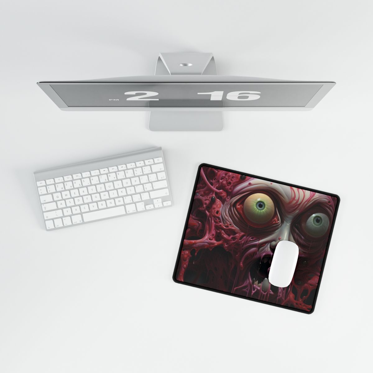 Tears in Reality: Surreal Portals and Rifts Digital Art - Desk Mat