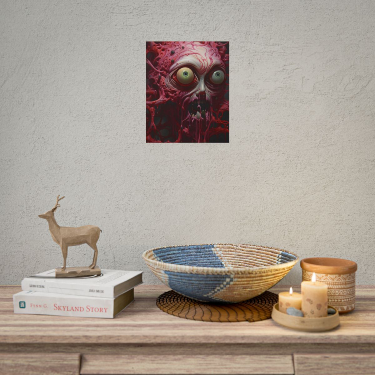 Tears in Reality: Surreal Portals and Rifts Digital Art - Poster